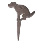 Esschert Design Dog sign antique rust (HB13