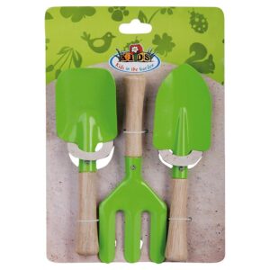 Esschert Design Children garden tools set/3 green (KG106