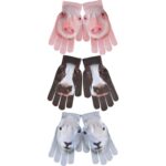 Esschert Design Children gloves farm animals ass. (KG169
