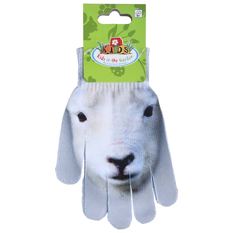 Esschert Design Children gloves farm animals ass. (KG169
