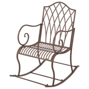 Esschert Design Rocking chair metal (MF014