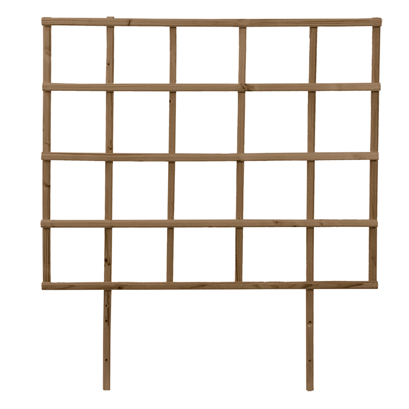 Esschert Design Raised bed trellis brown S (NG96