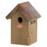 Esschert Design Antique wash bird house wren copper roof (NK06