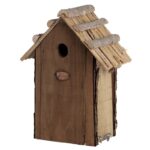 Esschert Design Thatced roof big tit nesting box (NK07
