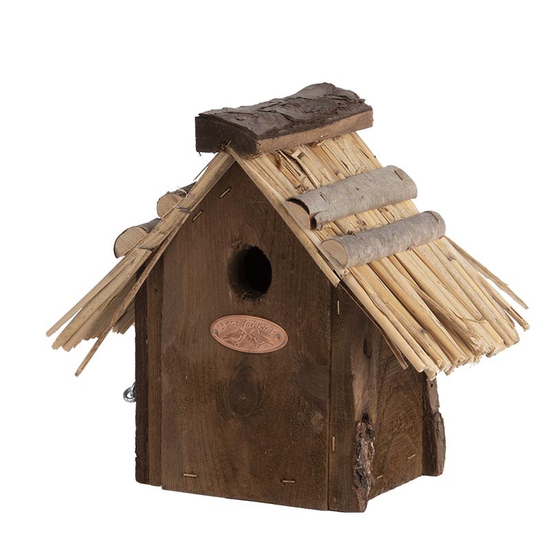 Esschert Design Thatched roof wren nesting box (NK09