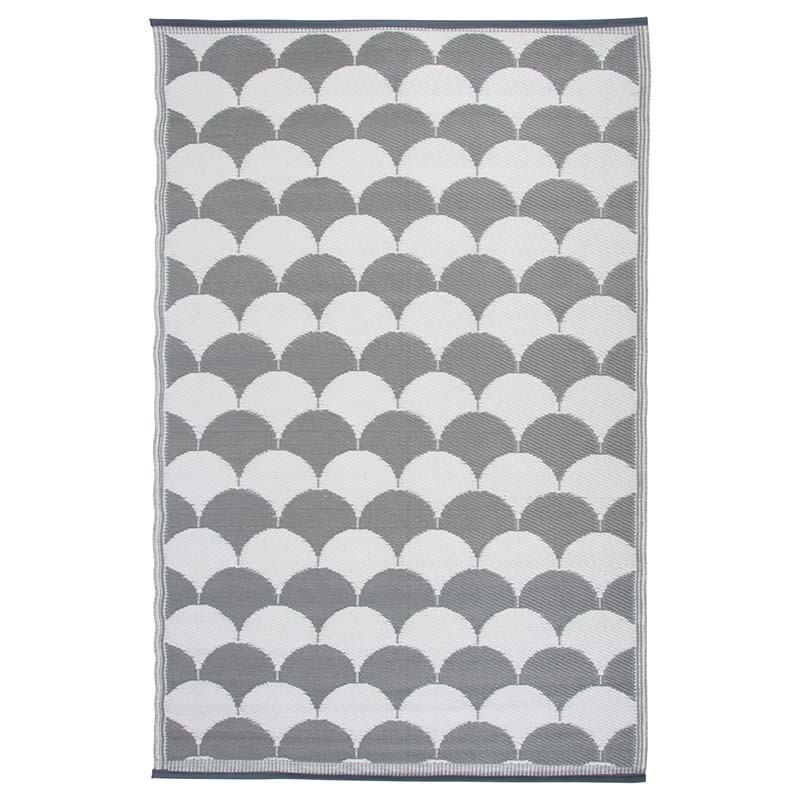 Esschert Design Garden carpet graphics grey/white (OC24