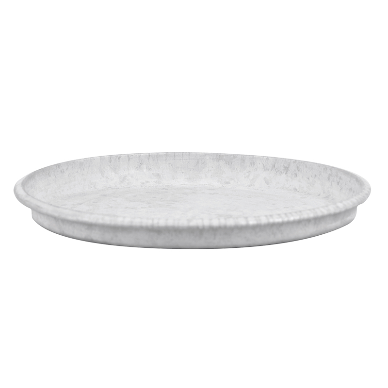 Esschert Design Old zinc saucer for 14 cm pot (OZ55