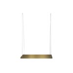 Esschert Design Rechthoekig gouden plantenplateau L (PY115