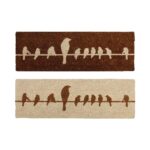Esschert Design Coir doormat birds on wire ass. (RB130