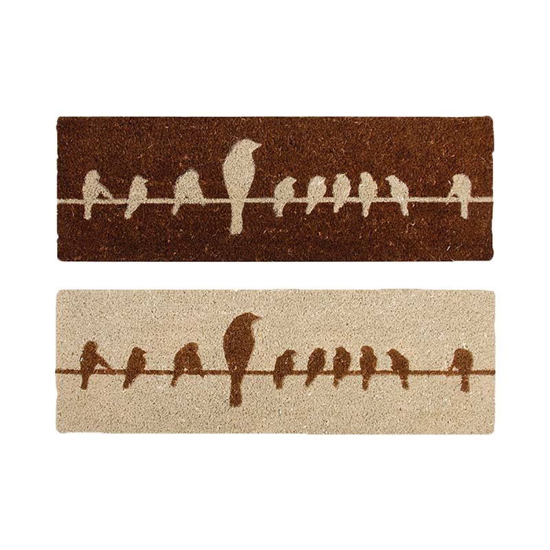 Esschert Design Coir doormat birds on wire ass. (RB130