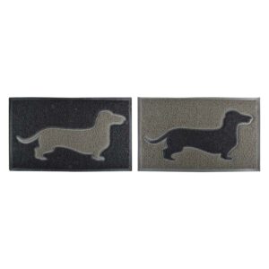 Esschert Design Doormat PVC dachshund (RB192