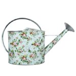 Esschert Design Rose print outdoor watering can (RD44