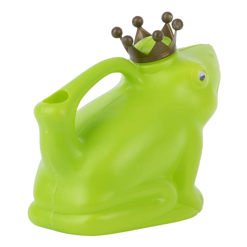 Esschert Design Wateringcan Frog king green (TG68