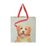 Esschert Design Shopping bag dog on leash (TP196