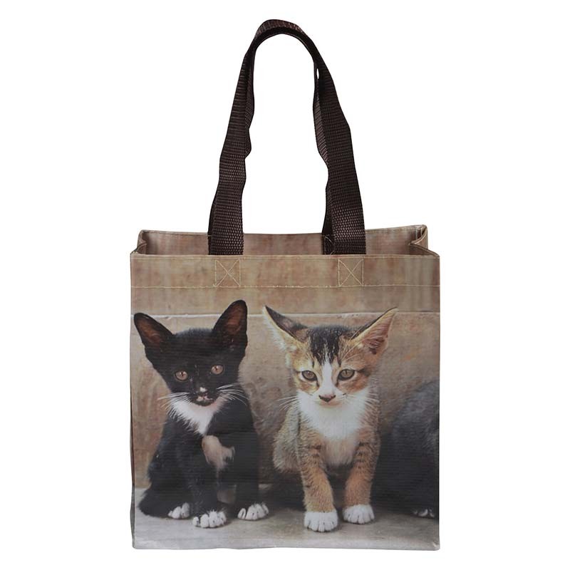 Esschert Design Shopping bag kittens S (TP249