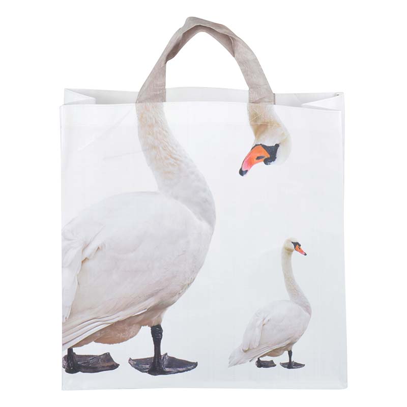 Esschert Design Shopping bag swan (TP255