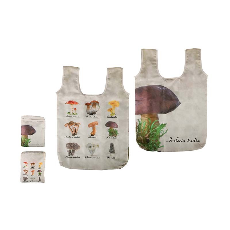 Esschert Design Foldable bag collectibles mushrooms (TP290