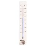 Esschert Design Thermometer boerderijdieren z/w (TP346