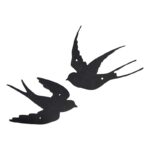 Esschert Design Walldecoration swallow assorted (TT164