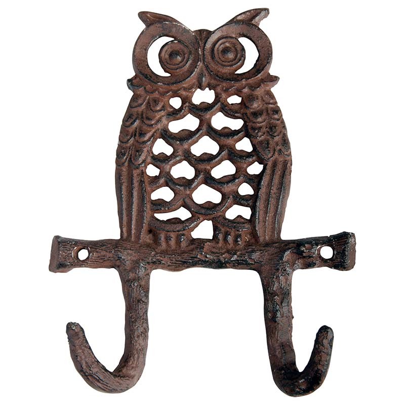 Esschert Design Owl double hook (TT180