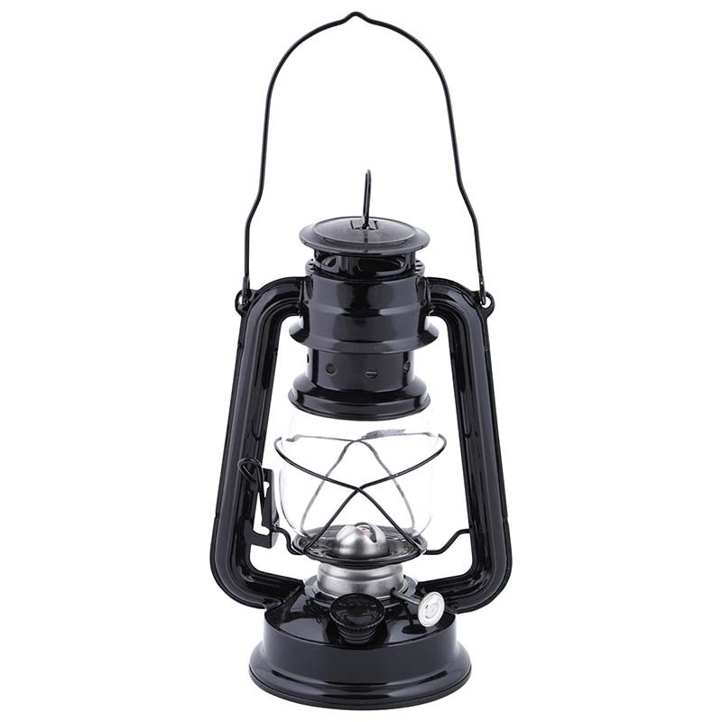 Esschert Design Hurricane lamp oil lantern black (WL65