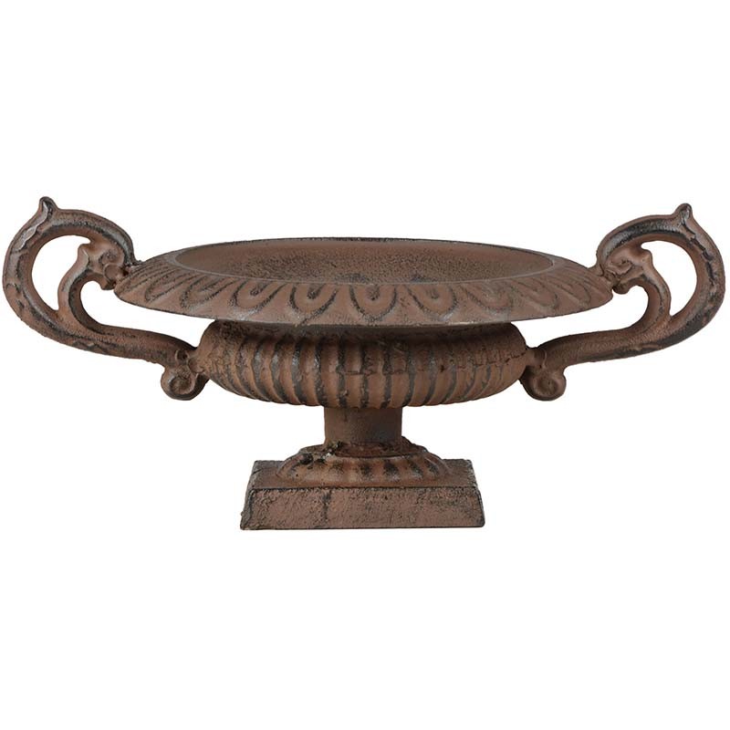Esschert Design French urn low with handles S (XH71
