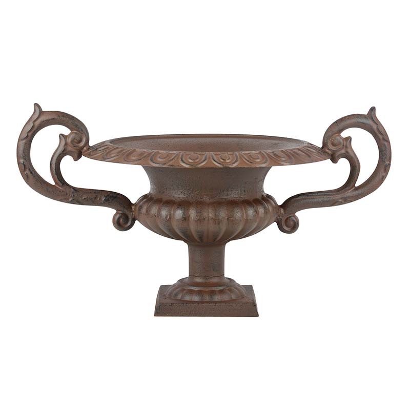 Esschert Design French urn low with handles L (XH73