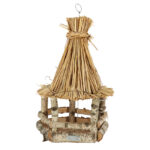 Esschert Design Hanging bird table straw (FB572 8714982212000) - 01