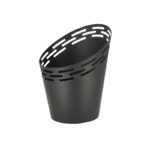 Esschert Design Fire bucket black - laser cut stripes (FF509 8714982210273) - 03