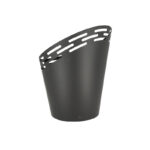 Esschert Design Fire bucket black - laser cut stripes (FF509 8714982210273) - 05