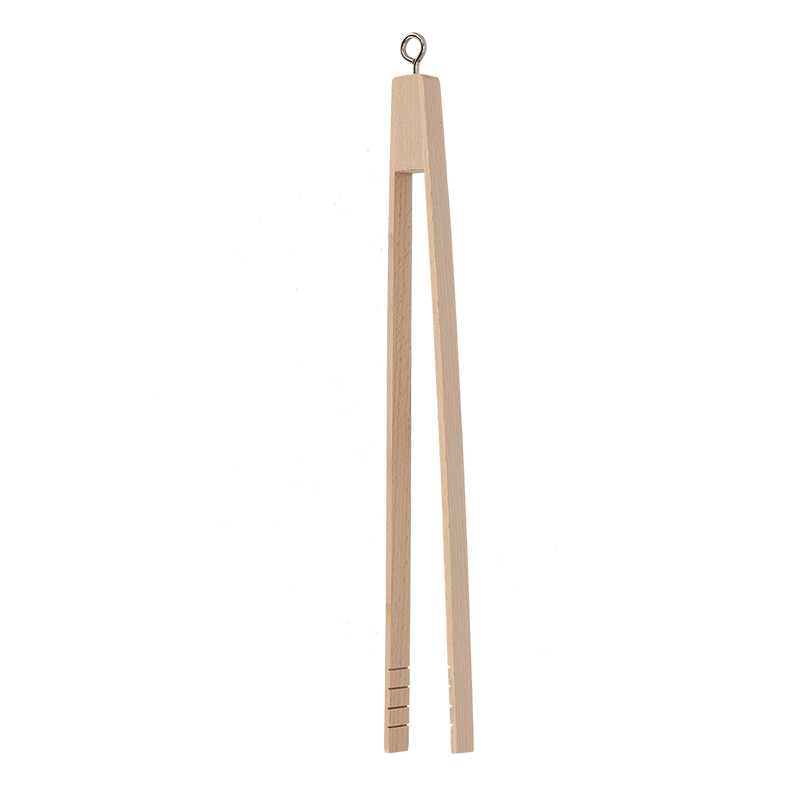 Esschert Design BBQ tongs wood (FF548 8714982226816) - 01