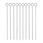 Esschert Design BBQ skewer stainless steel set/10 (FF554 8714982226878) - 01
