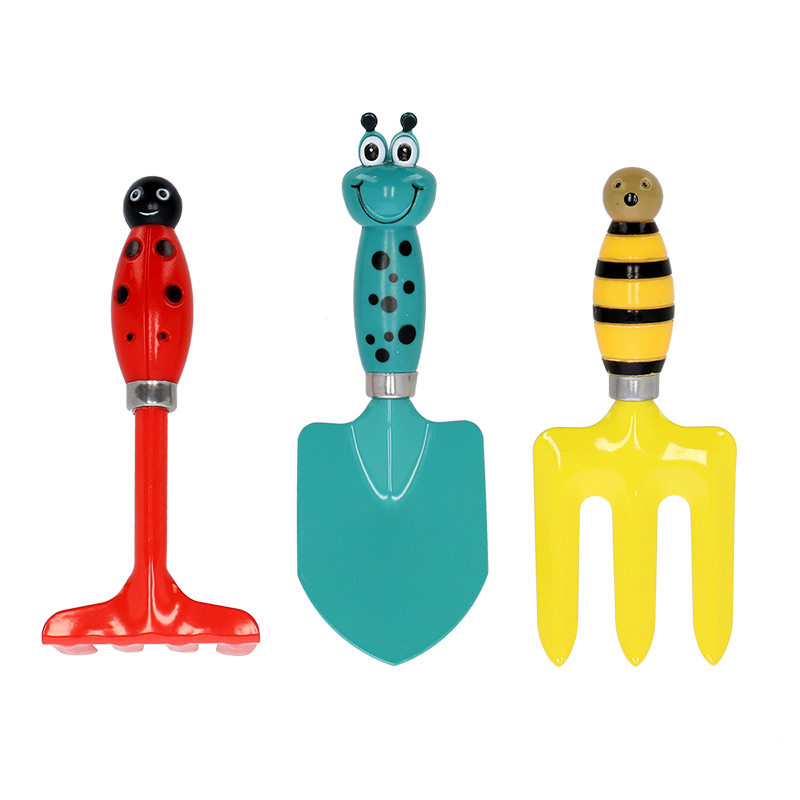 Esschert Design Childrens garden tools set/3 insects (KG268 8714982221163) - 01