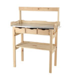 Esschert Design Potting table with rack natural (NG141 8714982225970) - 01