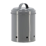 Esschert Design Storage tin garlic anthracite (C2137 8714982250866) - 05