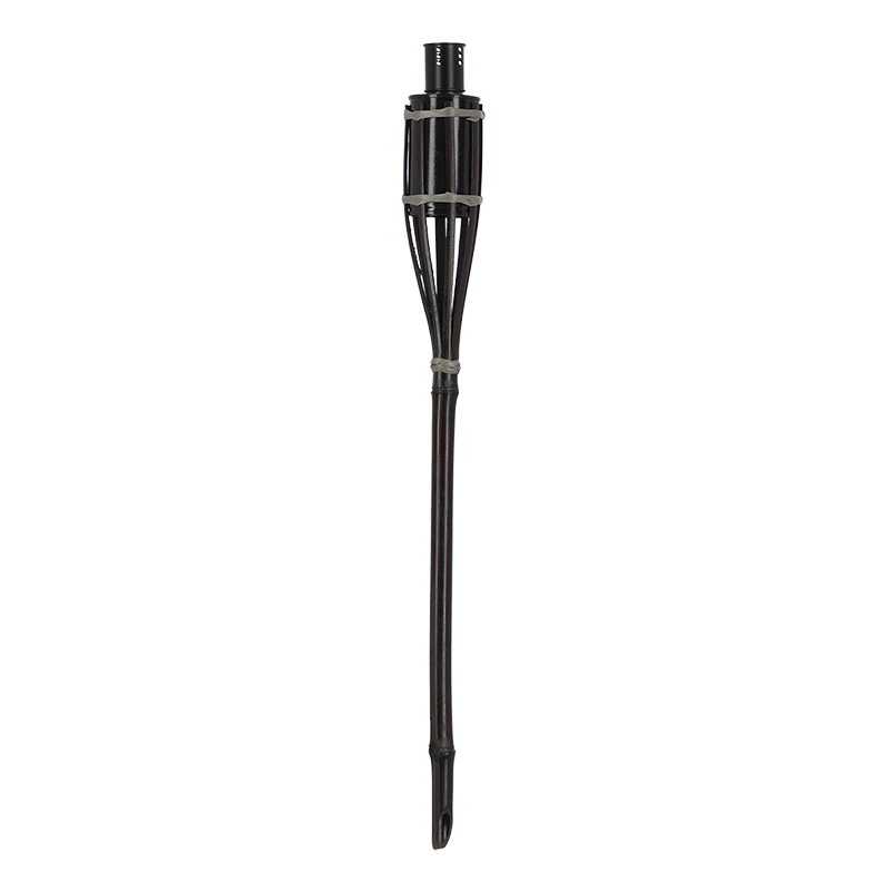 Esschert Design Torch bamboo black 60cm (FF576 8714982249112) - 01