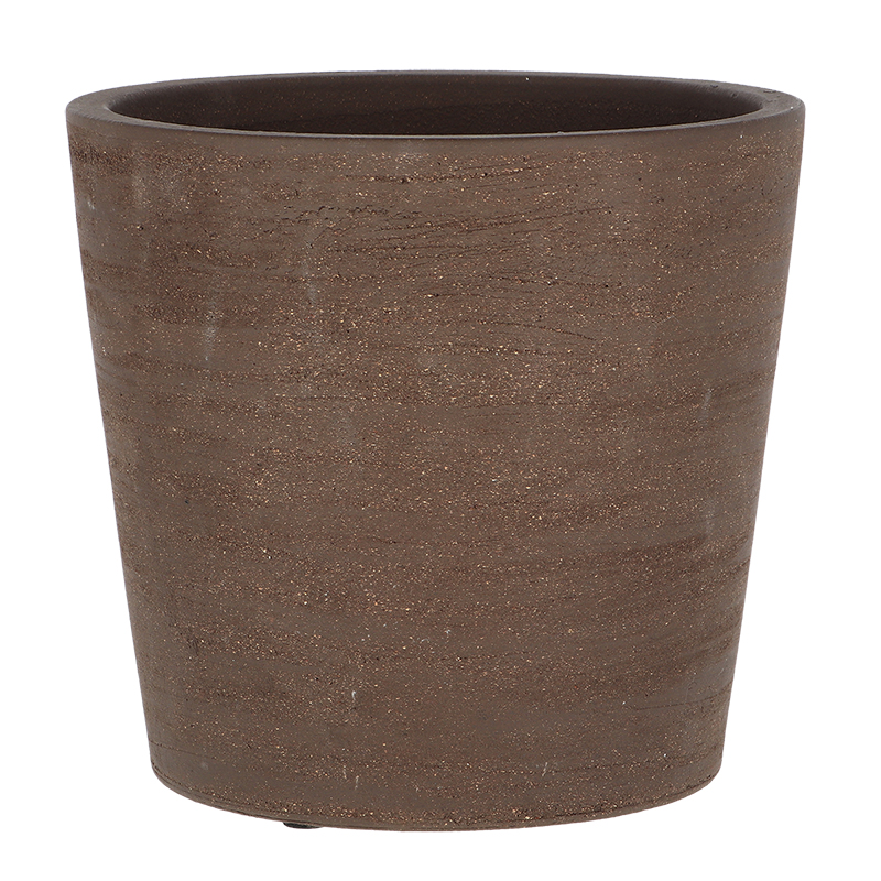Esschert Design Flower pot unglazed brown 25cm (PP014 8714982226977) - 01