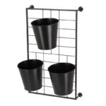 Esschert Design Wall rack with pots (PY167 8714982249310) - 02