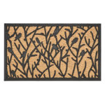 Esschert Design Doormat rubber/ coir "Chiffchaff" L (RB289 8714982248887) - 01