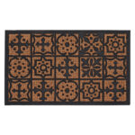 Esschert Design Doormat rubber/ coir mosaic L (RB293 8714982248924) - 01