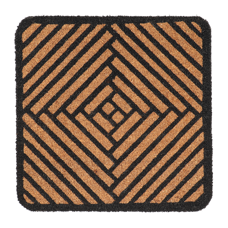 Esschert Design Doormat coir abstract square (RB297 8714982249051) - 01