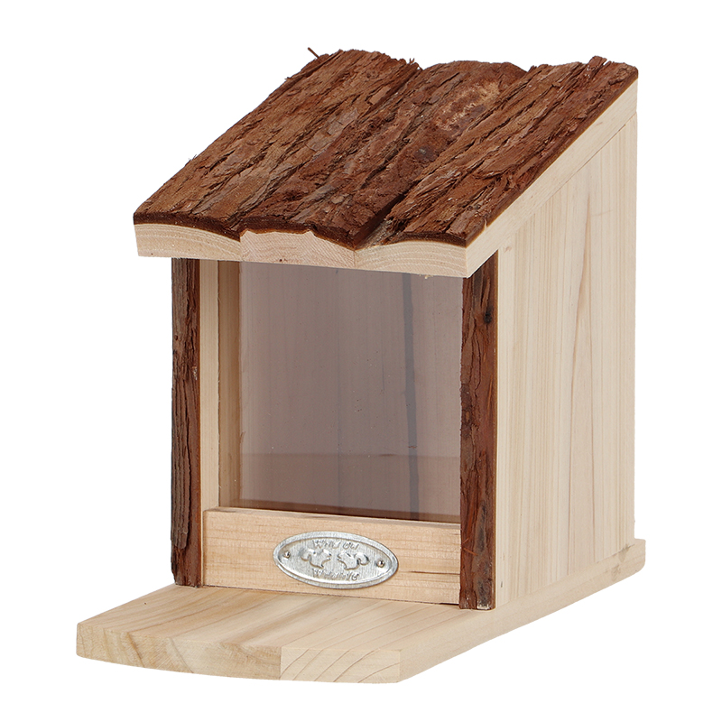 Esschert Design Squirrel feeder bark roof (WA107 8714982256011) - 01