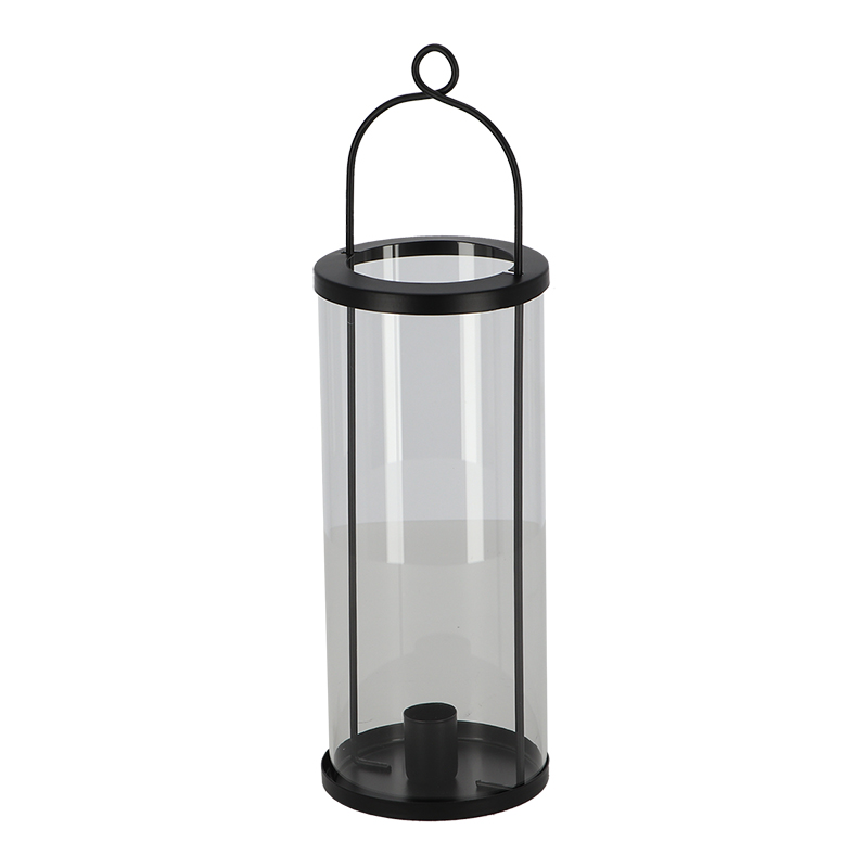 Esschert Design Windlight candle holder black (WL95 8714982249105) - 01