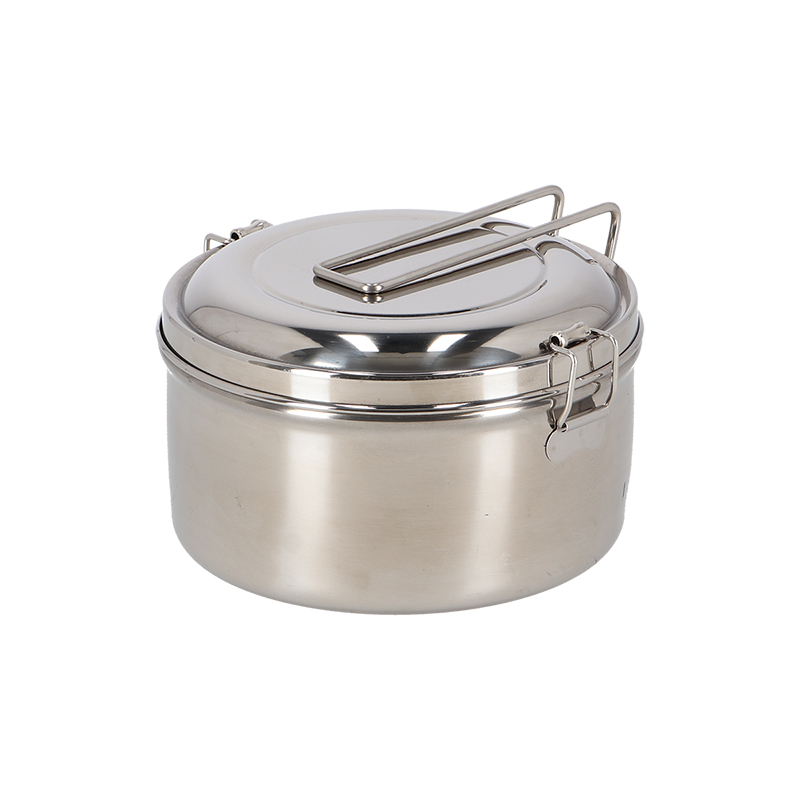 Esschert Design Stainless steel camping pot (C2167 8714982260438) - 01