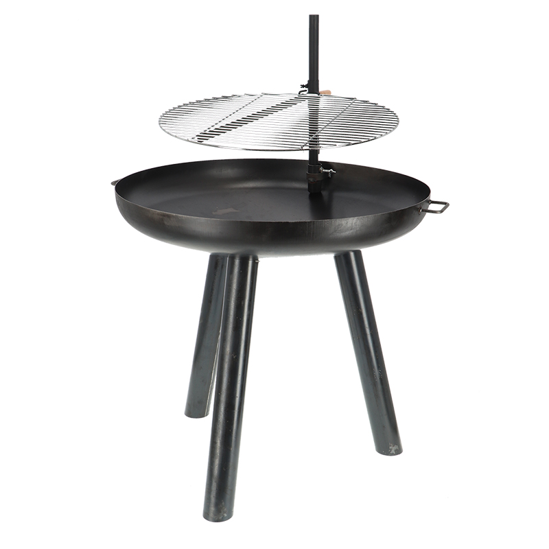 Esschert Design Fire bowl with BBQ grid L (FF537 8714982218248) - 01