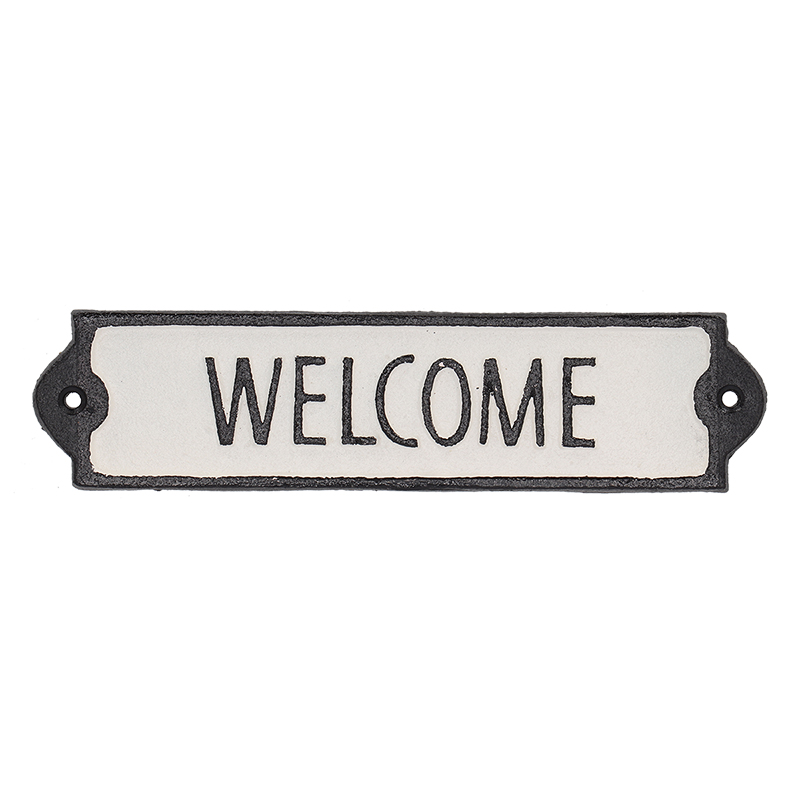 Esschert Design Door sign "welcome" (LH322 8714982258992) - 01