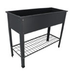 Esschert Design Raised flower bed metal antracite L (PY180 8714982249440) - 04
