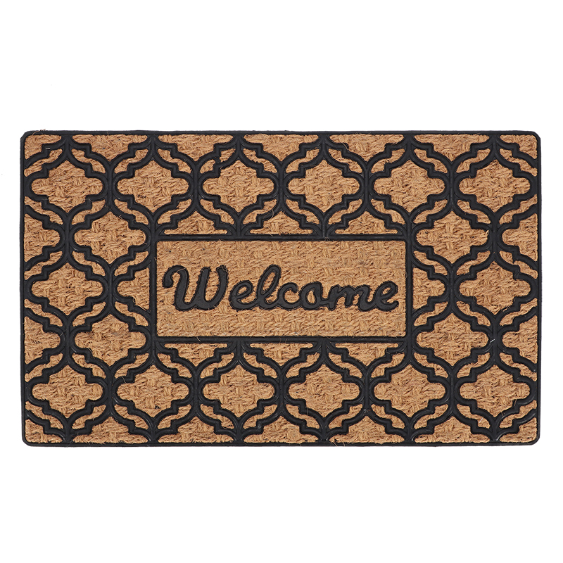 Esschert Design Doormat rubber/cocos welcome L (RB301 8714982259609) - 01
