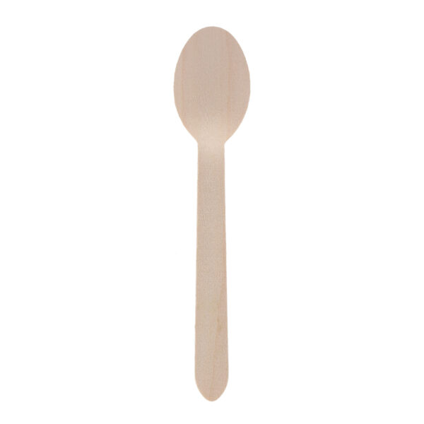 Esschert Design Wooden disposable spoon green set/20 | Trends & Vision (C2149) - 02