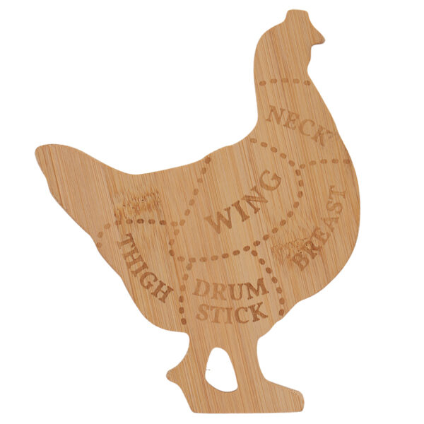 Esschert Design Cutting board chicken S | Trends & Vision (FF605) - 01